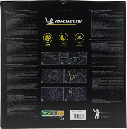 ميشلان طقم طاسات كفرات مقاس 16