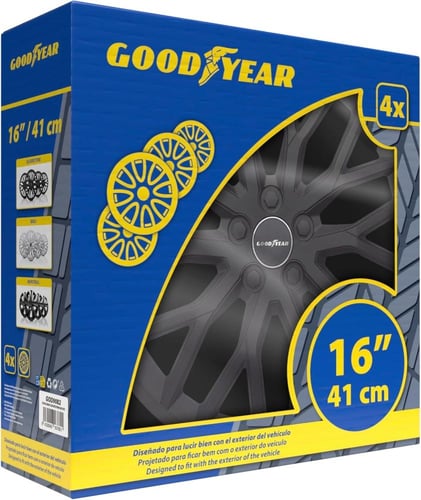 جوديير طقم طاسات كفرات مقاس 16