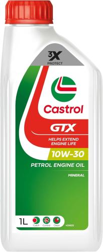 زيت محرك من كاسترول GTX بلزوجة 10W-30، سعة 1 لتر