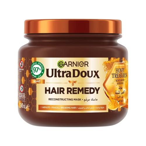 قناع علاج مرمم للشعر بفوائد العسل القيمة المتضرر م...