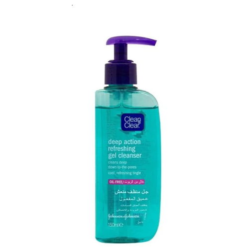 كلين آند كلير، جل منظف، عميق المفعول، منعش، 150 مل