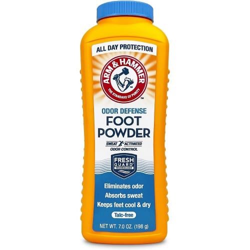ارم اند هامر مزيل رائحة بودرة القدم وامتصاص الرطوب...