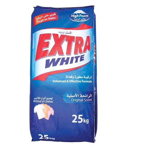 اكسترا وايت ازرق الرائحة الاصلية 25 كيلو