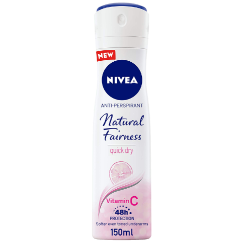 نيفيا مزيل عرق بخاخ ناتنوال فرنس 150 مل NIVEA