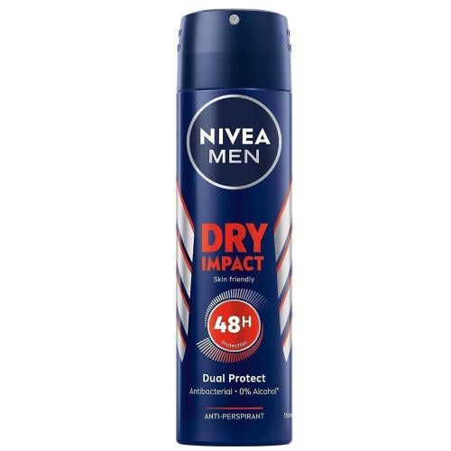 نيفيا مزيل عرق بخاخ دري امباكت 150 مل NIVEA