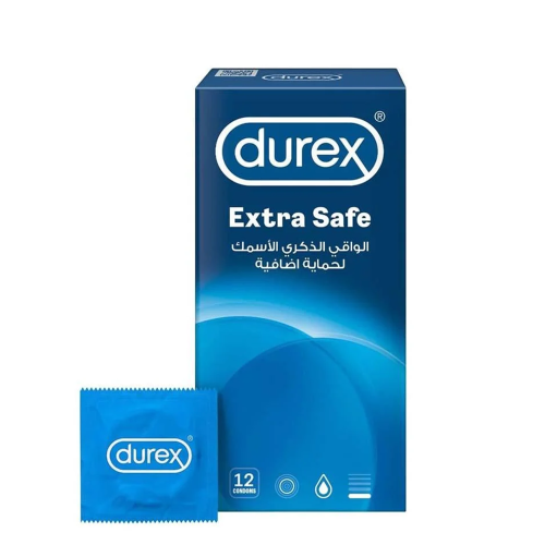 ديوركس إكسترا سيف واقي ذكري - 12 حبة