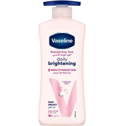 فازلين ايسينشيال ايفين تون يو في تفتيح الجسم، 400...