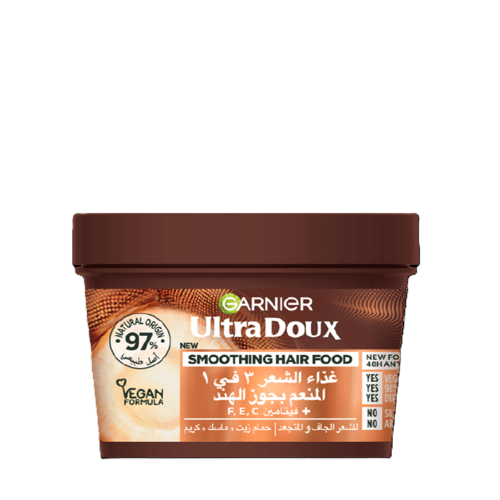 غارنييه الترا دوكس غذاء الشعر المنعم 3 في 1 للشعر...