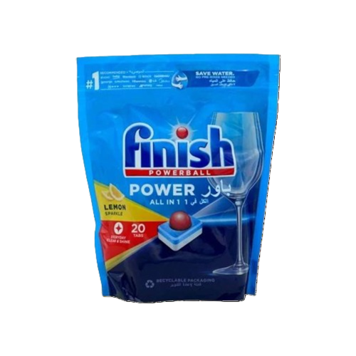 فينش باور لغسالة الصحون ليمون 20قرص