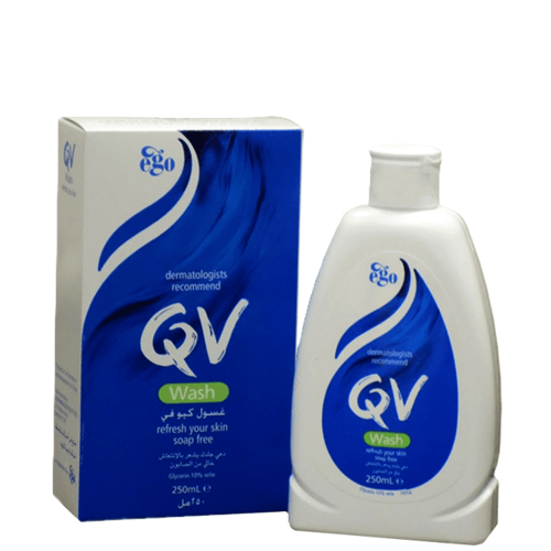 QV غسول سائل الاستحمام المنعش للجسم من كيوفي - 250...
