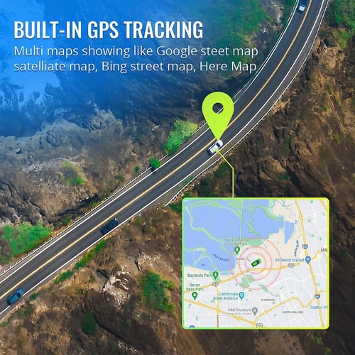 كاميرا جيمي داش كام JC261 GPS مع مسجل فيديو رقمي (...