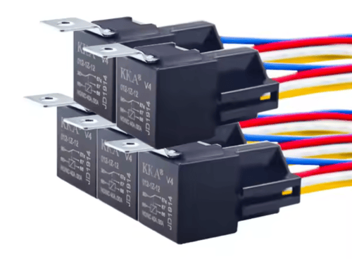 فاصل حركة عن بعد Relay كتاوت ايقاف وتشغيل المحرك