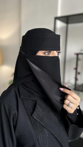 ثلاث نقابات مبطن حرير وسط