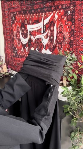 طرحه بندانه + نقاب اسلامي ابو رده