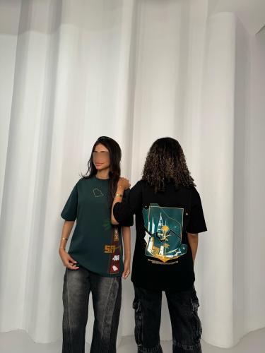 تيشيرت اليوم الوطني - اسود