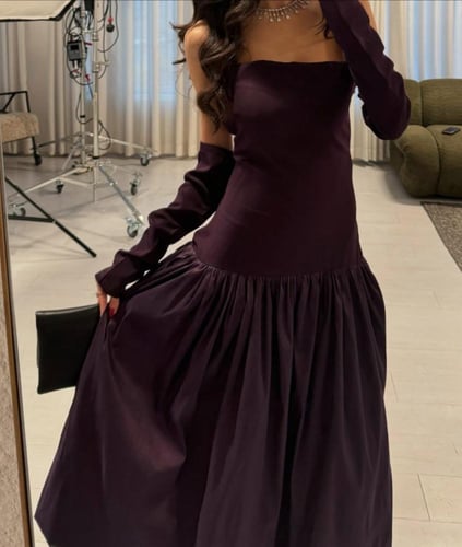 فستان - بنفسجي