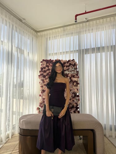 فستان - بنفسجي