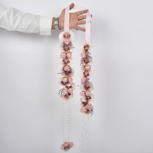 عقد أوركيد التخرج الوردي