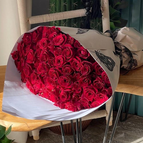 باقة كلاسيك - جوري احمر