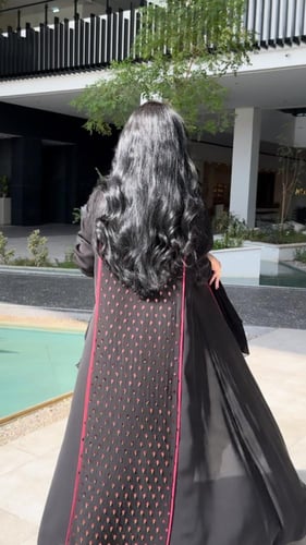 عباية روزي مع طرحة