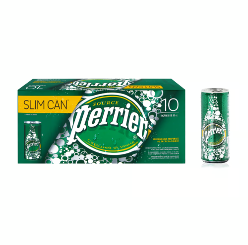 بيريه مياه فوارة 250 مل 10 عبوات