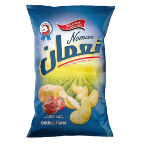 بطاطس نعمان بنكهة الكاتشب 55 جرم