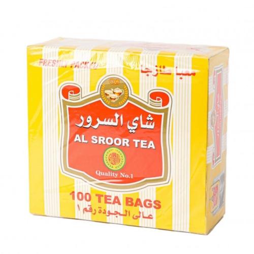 شاي السرور علاقي 100 كيس