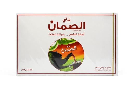 شاي سيلاني فاخر الصمان 150 كيس