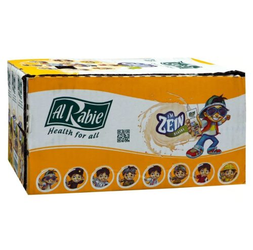 حليب الربيع بنكهة الموز 185 مل - كرتون 18 عبوة