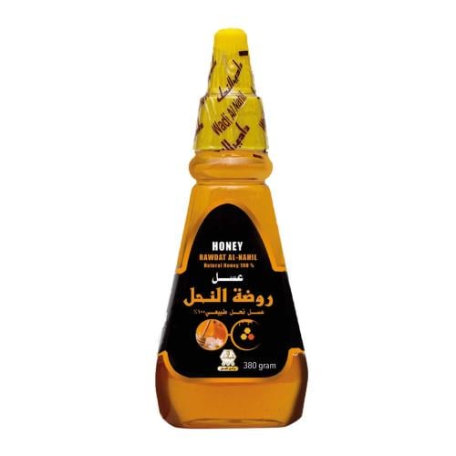 عسل روضة النحل طبيعي 380 جم