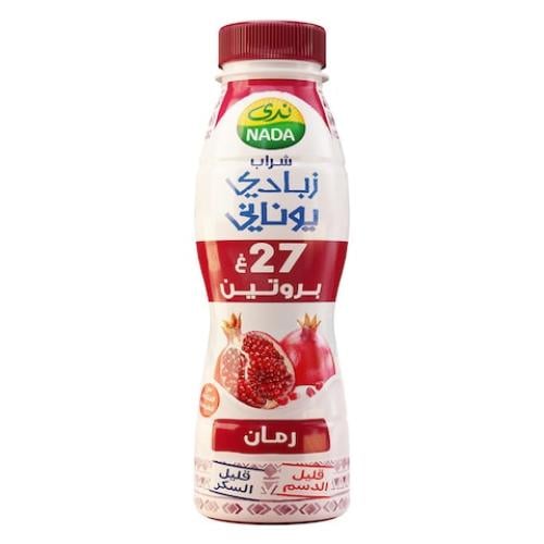 ندى شراب زبادي يوناني بالرمان 330 مل