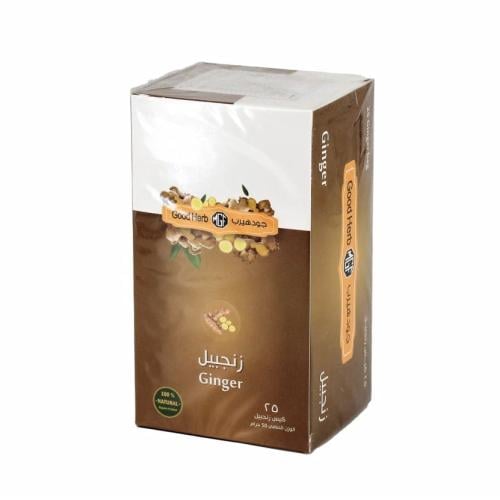 أعشاب الزنجبيل جود فود 25 كيس