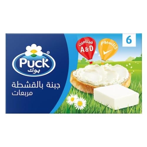 جبنة بوك مربعات 108 جرام 6 قطع