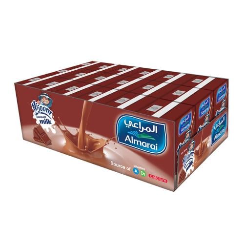 حليب المراعي بنكهة الشوكولاتة 150 مل - كرتون 18 عب...