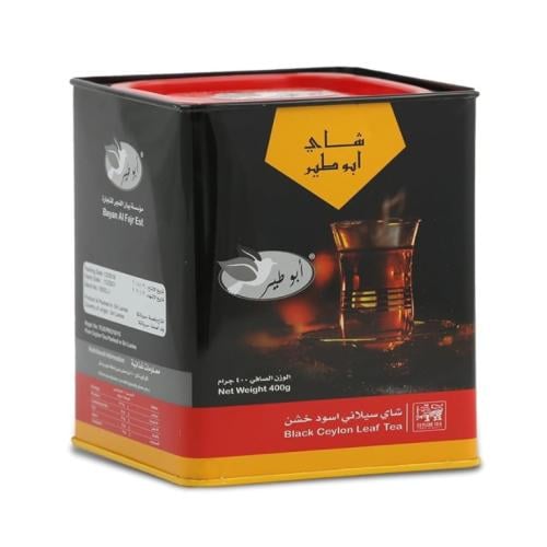 شاي أبو طير علبة حديد 400 جرام