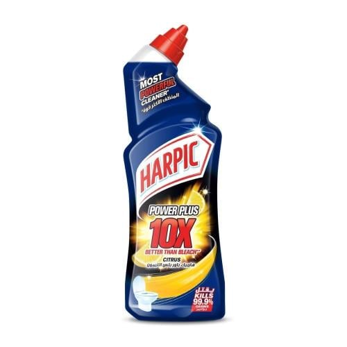 Harpic toilet cleaner with citrus power plus 10 ti...