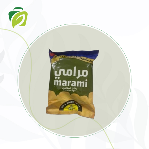 بطاطس ملح وخل مرامي 10 جم