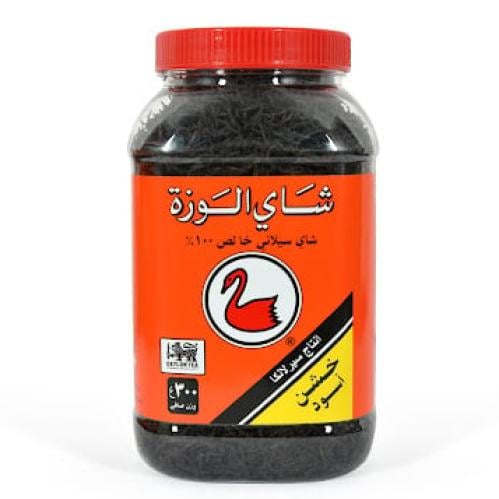 شاي الوزة خشن أسود بلاستيك 300 جرام