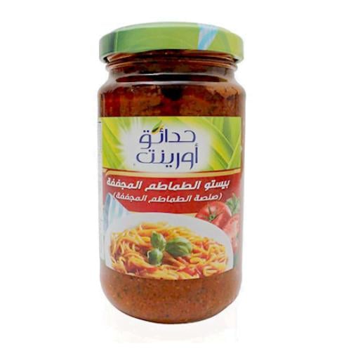 بيستو الطماطم المجففة حدائق أورينت 195 جرام