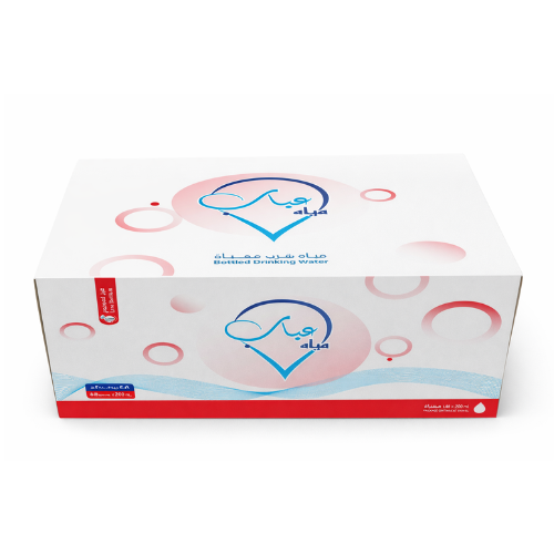 كرتون ماء عباب 200 مل