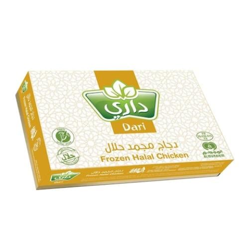 كرتون دجاج داري مقاس 1000 جرام 10 حبات