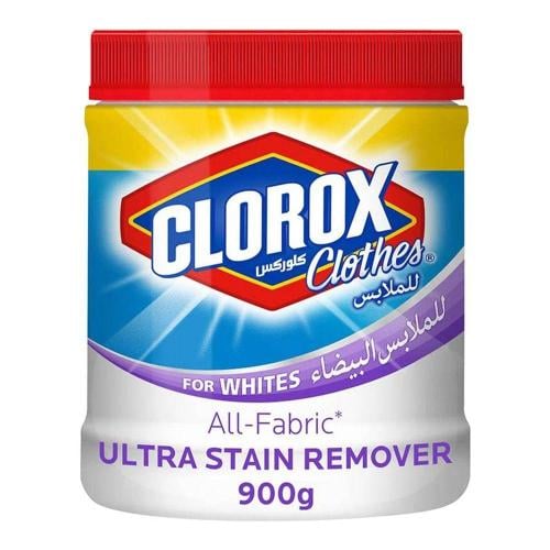 كلوركس مزيل البقع للملابس البيضاء 900 جرام
