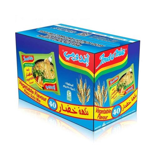 كرتون اندومي خضار 75 جرام 40 حبة