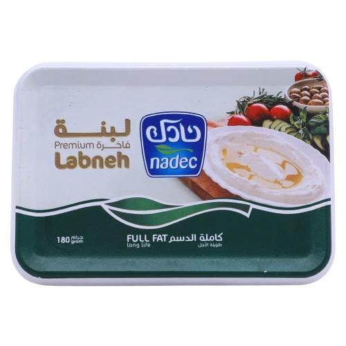 نادك لبنة فاخرة كاملة الدسم 180جرام