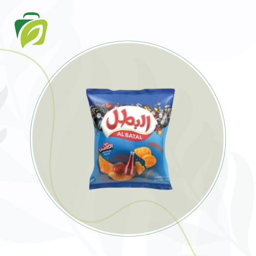 بطاطس البطل كاتشب 12 جرام
