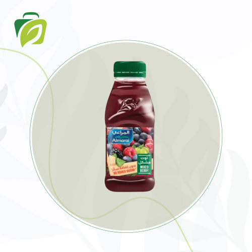 عصير المراعي توت مشكل بدون سكر 200 مل