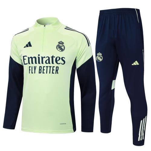 طقم سويتر ريال مدريد تفاحي/كحلي شتوي 25/26