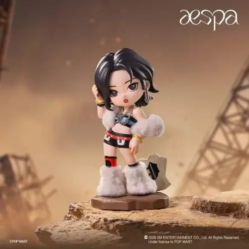 مجسم Aespa بالتعاون مع بوب مارت - كارينا - Dirty W...