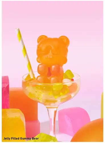 مجسم بينو جيلي - Jelly Filled Gummy Bear