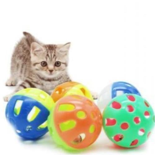 لعبة قطط كور بأجراس 4 حبات